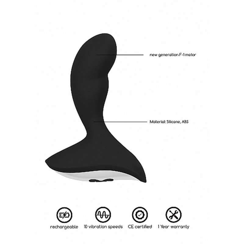 GERON Anal vibrator - Black